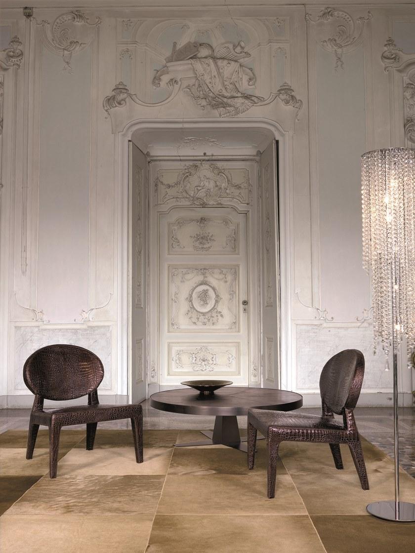 Longhi Кресло Medallion из кожи Loveluxe X 605 - Вид №1