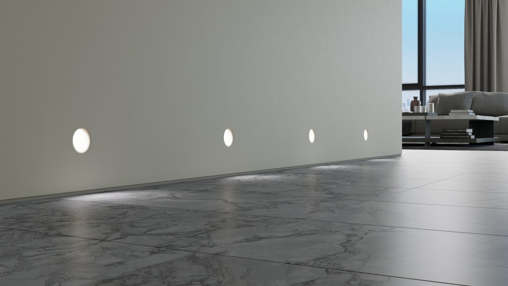 SN 028 Встраиваемый стеновой гипсовый светильник Stellanova SUBRA  - Вид №2