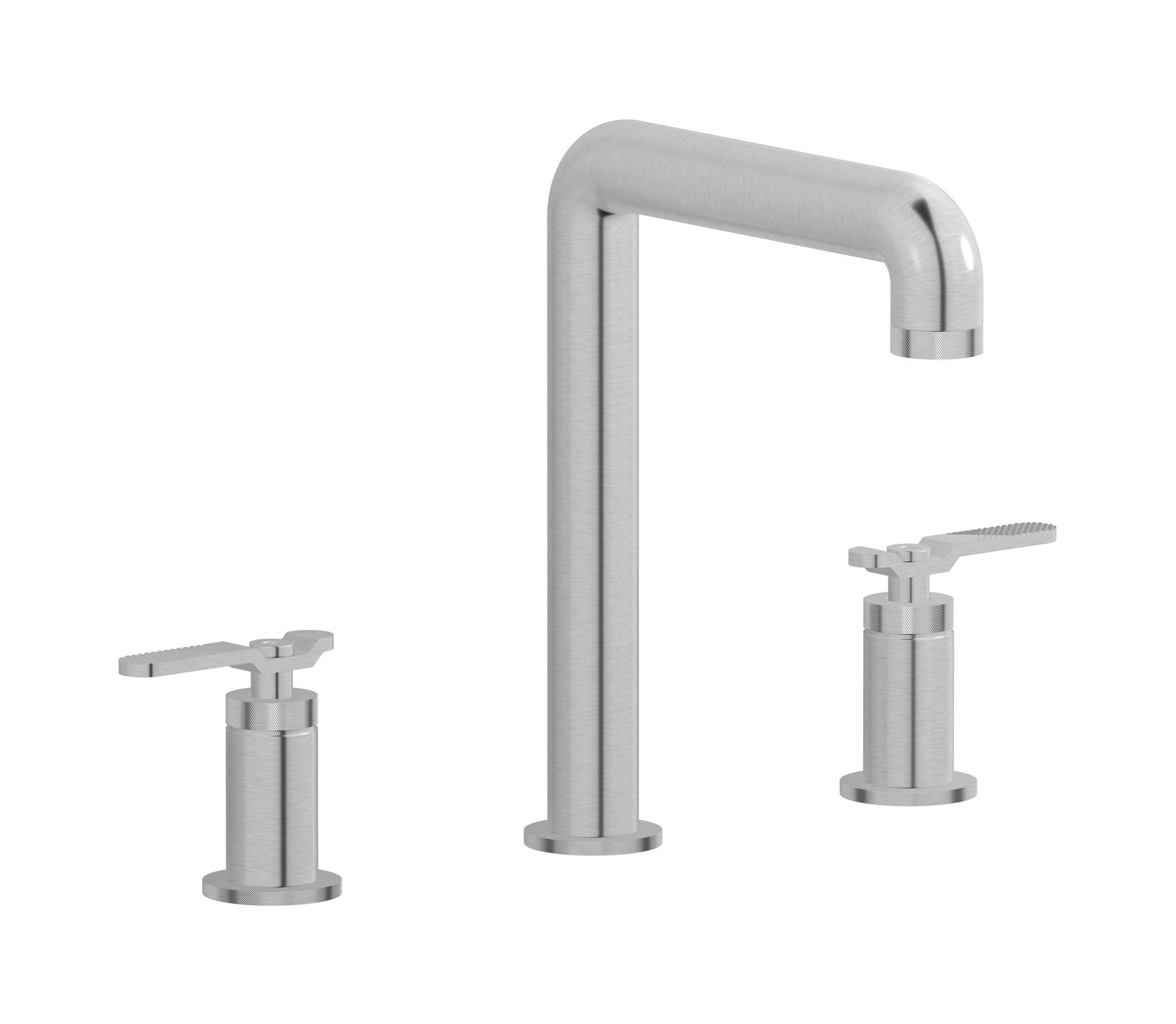 Смеситель для раковины с 3 отверстиями для пола с автоматическим сливом IB Bold ARCH-00122073 - Вид №20