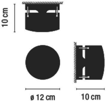 Vibia Стеклянный потолочный светильник Scotch 0960 - Вид №2