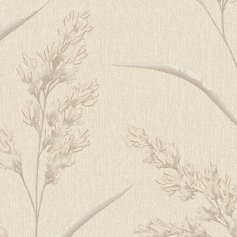 Флизелиновые обои Wallsecret Campo бежевые 1.06 м 89400486 STLM-1537140 - Вид №1