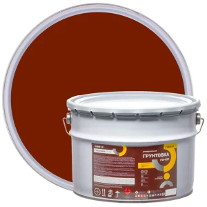 Грунтовка ГФ-021 Carbon красно-коричневая 10 кг 82746265 STLM-2081390