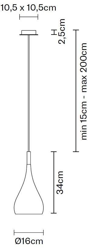Fabbian Подвесной светильник из металла Bijou sun-id-1400742 - Вид №7