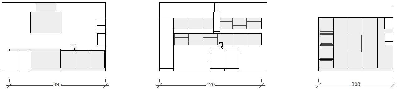 Alta Cucine Лакированная кухня с полуостровом Sistema 22 sun-id-1458498 - Вид №6