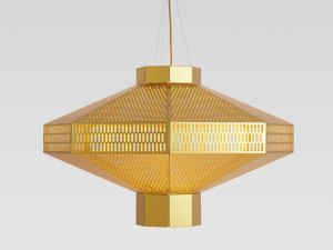 Стальной светодиодный подвесной светильник