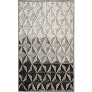 Ковер вискоза Рим 1072X 160х235 см цвет черный