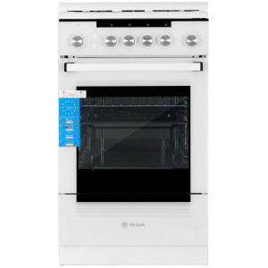 9983911 Газовая плита De Luxe 506040.23г (кр) ЧР белый