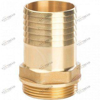 Штуцер НР 1 1/4"х40 латунь STOUT SFT0035011440