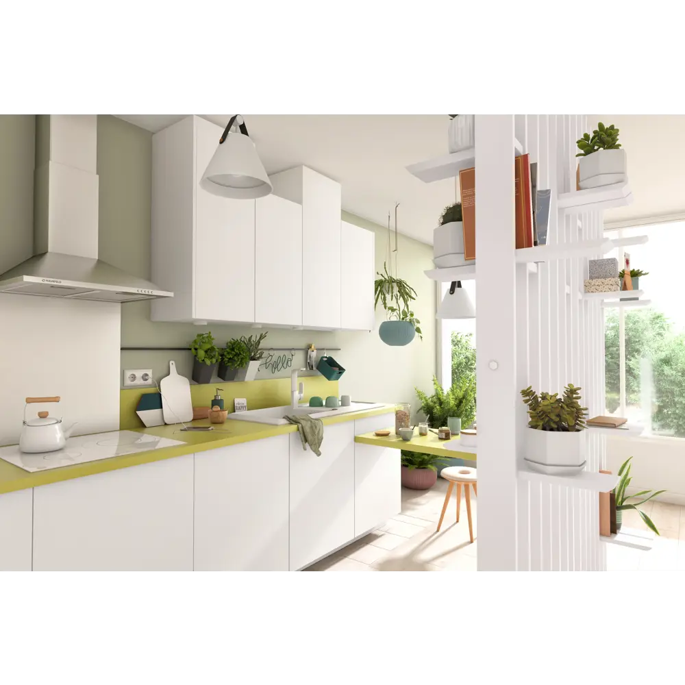 Фасад кухонный DELINIA ID София белый матовый 59.7x102.1 см 82010130 STLM-0880639 - Вид №15