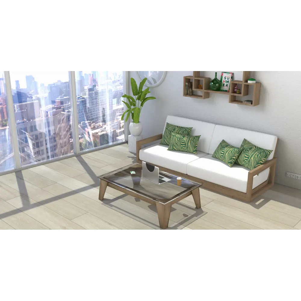 SPC плитка Дуб Лунгро 33 класс 4 фаски толщина 4 мм 2.574 м² ATRIUM STLM-2111404 - Вид №10