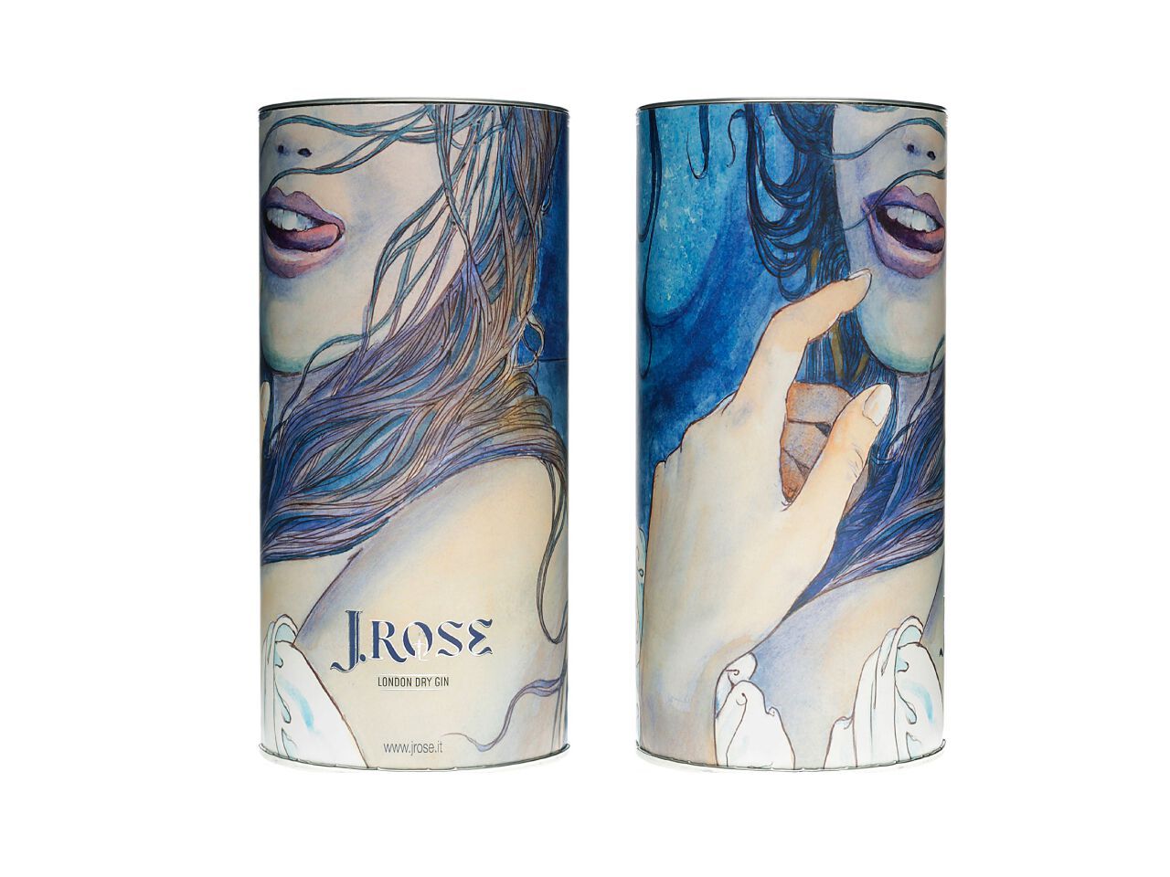 Бутылка джина с этикеткой ручной работы J.Rose J. Rose London Dry Gin ARCH-00118034 - Вид №1