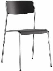 horgenglarus Накладной стул из фанеры с открытой спинкой  8-360