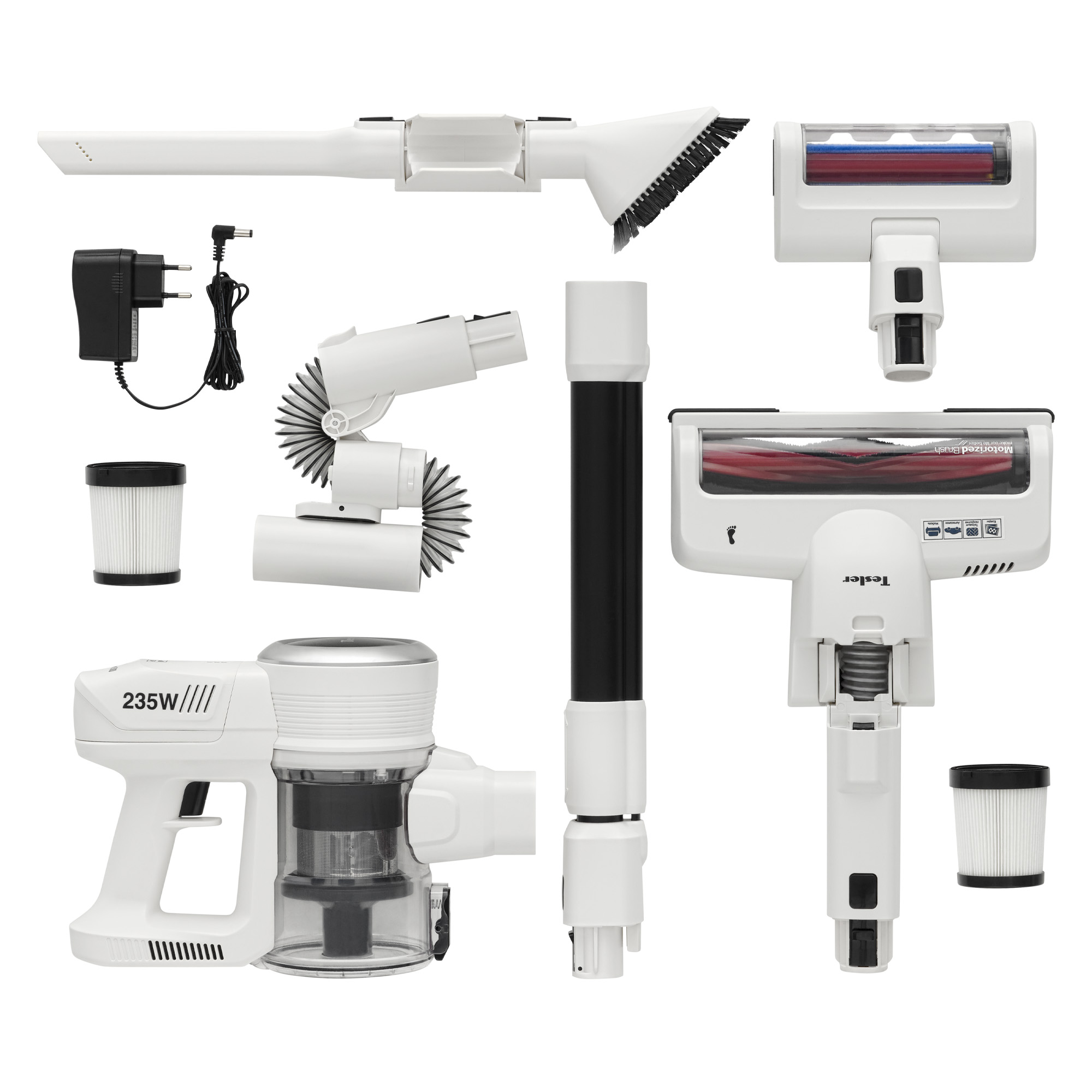 9913728 Пылесос  вертикальный  Tesler Pure Storm 5000  белый STDN-0063515 - Вид №11