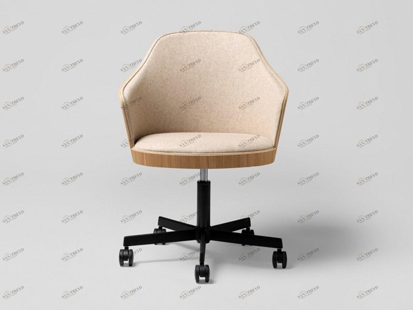 ENEA Офисное кресло из ткани с 5-спицевыми подлокотниками Kaiak sun-id-1351810