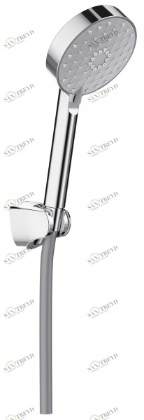 E76758-CP Душевой комплект с настенным держателем - геометрический дизайн Jacobdelafon AWAKEN Santreyd