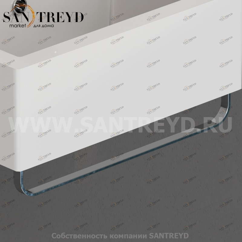 SCPC40 Держатель для полотенец 40 см хромированный Globo STONE Италия Ceramica Globo