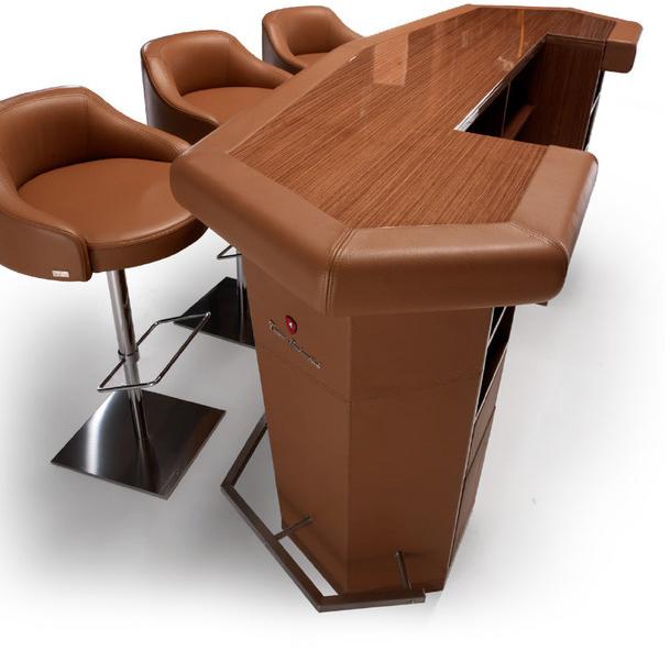 Tonino Lamborghini Casa Кожаная барная стойка Long beach sun-id-1403821 - Вид №1