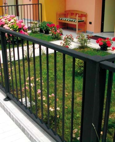 Модульный забор из оцинкованной стали GRIDIRON заборы ARCH-00087401 - Вид №1