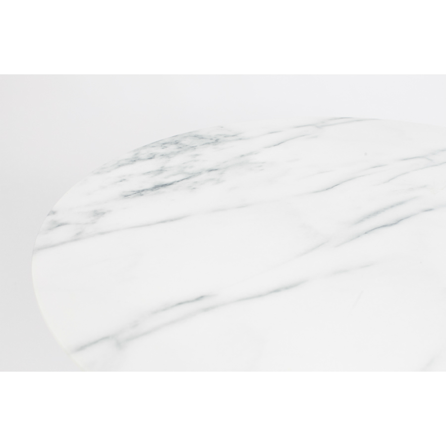 Столик круглый Snow, мрамор, средний Zuiver 2300151 - Вид №4