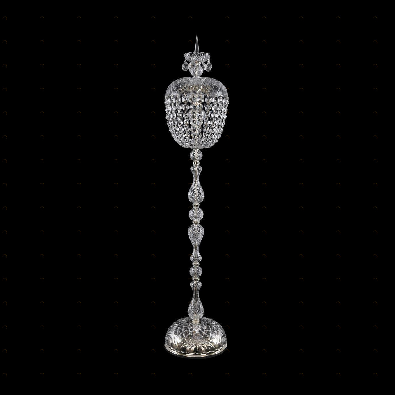 Торшер хрустальный на 5 ламп 145х30 см золотой Bohemia Ivele 14771T1/30-145 G BOHEMIA IVELE ЭЛИТНЫЕ 00-3889487 Золото;прозрачный 