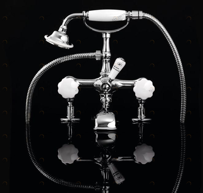 Devon&Devon Комплект для ванны на 2 отверстия Morris Ddmr333bcr