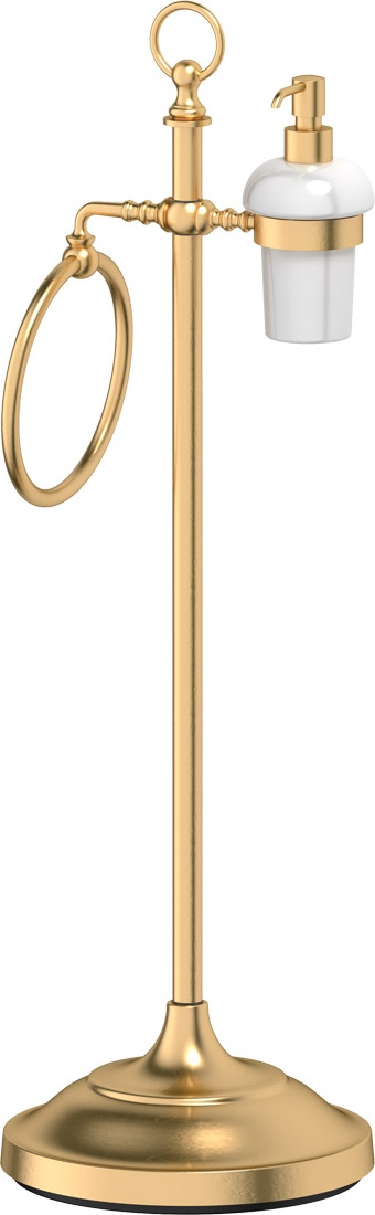 STI 332 Стойка с 2-мя аксессуарами для туалета с биде 80 cm 3SC STILMAR MATTE GOLD Treesseci 3SC