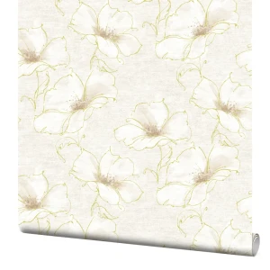 Обои флизелиновые Fleur белые 1.06x10 м 37000 84298855 STLM-2041391