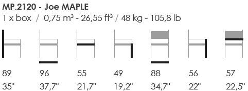 Fenabel Кожаное кресло с подлокотниками Joe sun-id-1490941 - Вид №1