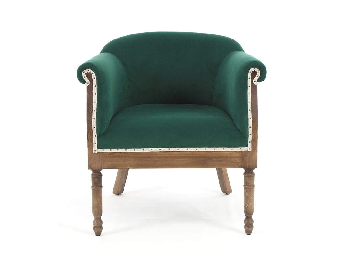 Бархатное кресло с подлокотниками CREARTE COLLECTIONS Paris Essence ARCH-00153221 - Вид №1