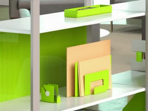 Manade Подставка для писем из окрашенного металла Perfo