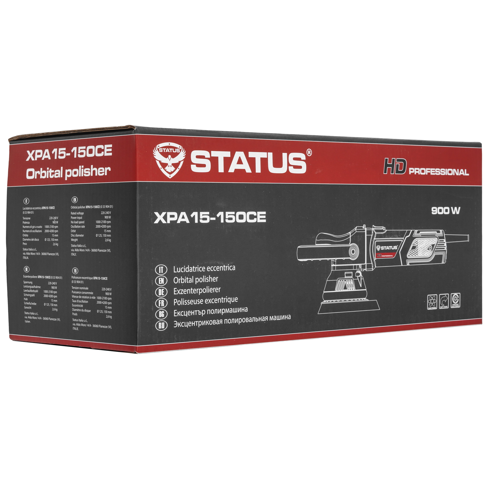 Полировальная машина Status XPA15-150CE 9133916 STDN-0060556 - Вид №9