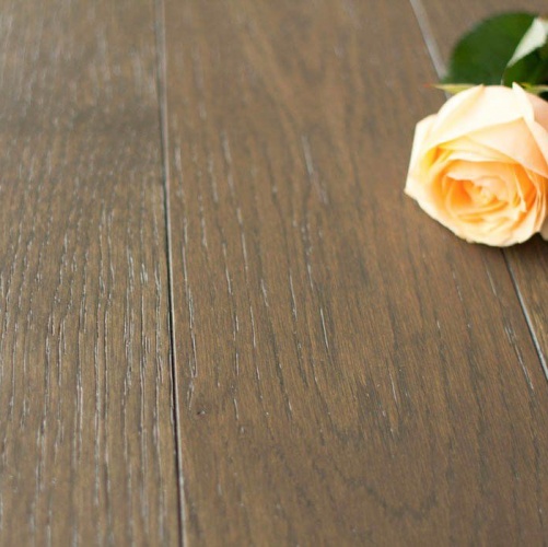 Массивная доска Magestik floor С покрытием Прованс Дуб с брашью (Текстурированная) 300-1800х127 мм MGK Magestic floor 2600300217 - Вид №4