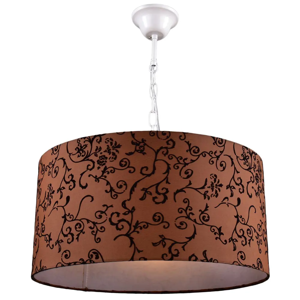Светильник подвесной Арго 3 лампы 10 м² цвет коричневый РОССВЕТ STLM-2156603 - Вид №2