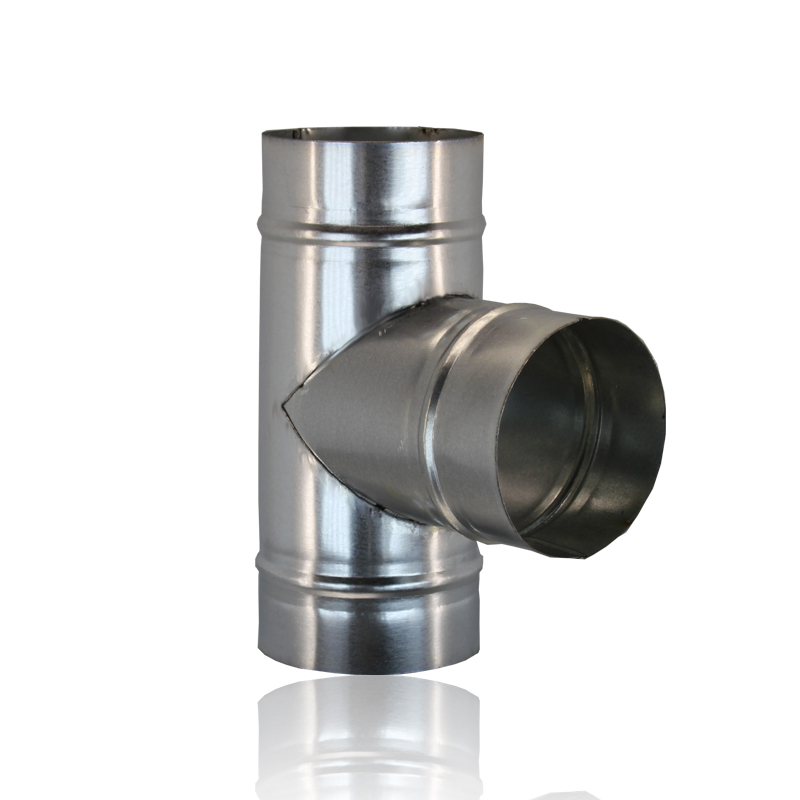 Тройник круглый (оц. сталь) d400/400/400 Santreyd 00-0232-028 - Вид №1