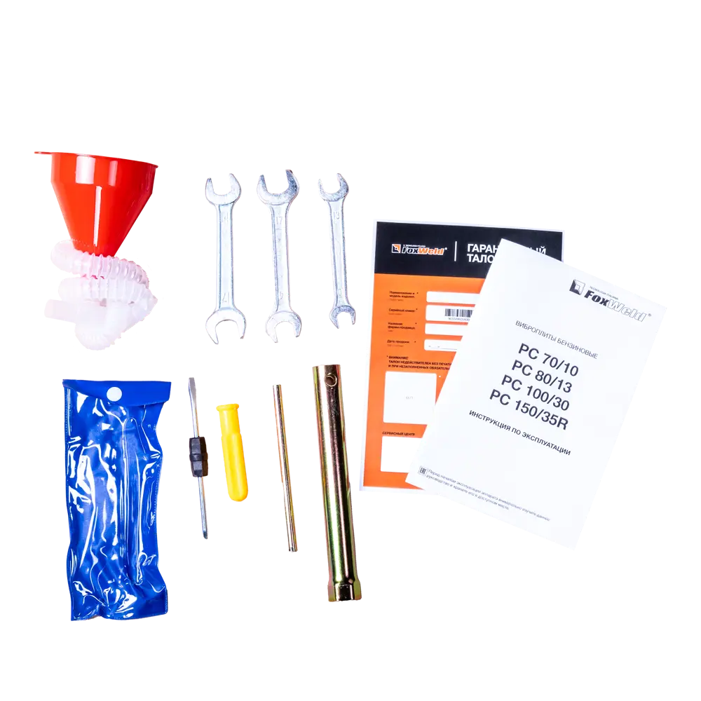 Виброплита бензиновая Foxweld PC 70/10 двигатель Lifan, 4800 Вт, 570x370 мм STLM-2124788 - Вид №7