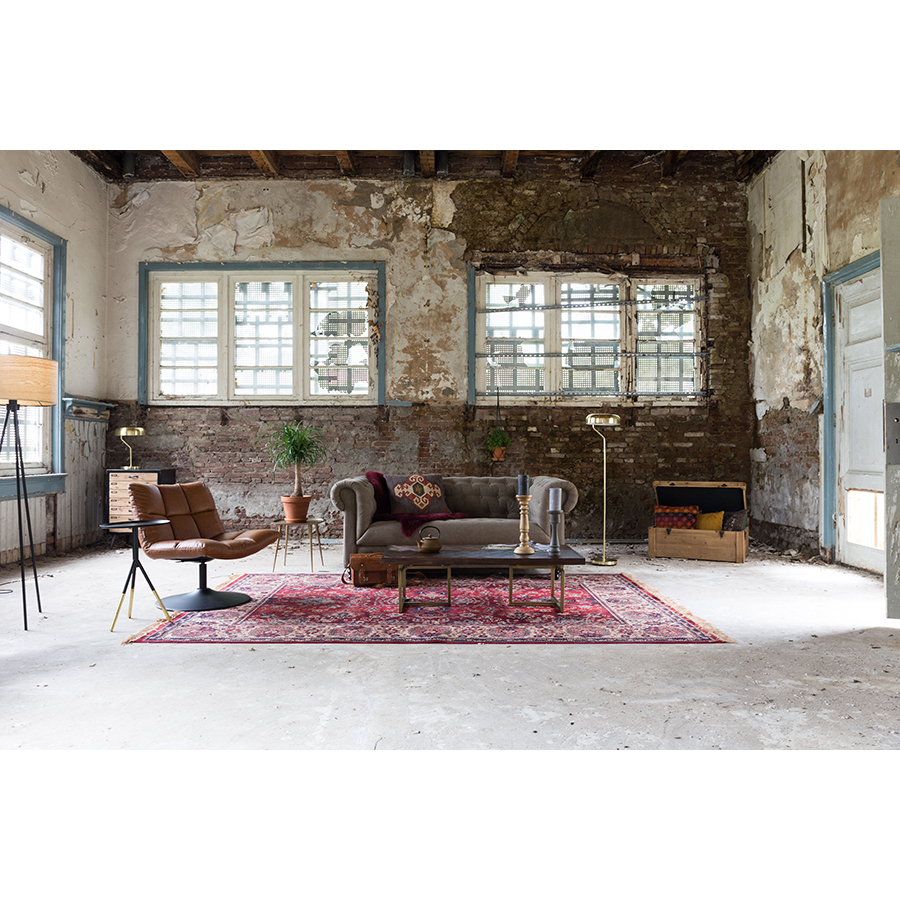 Ковер Bid 200х300 см, красный Dutchbone 6000057 - Вид №1