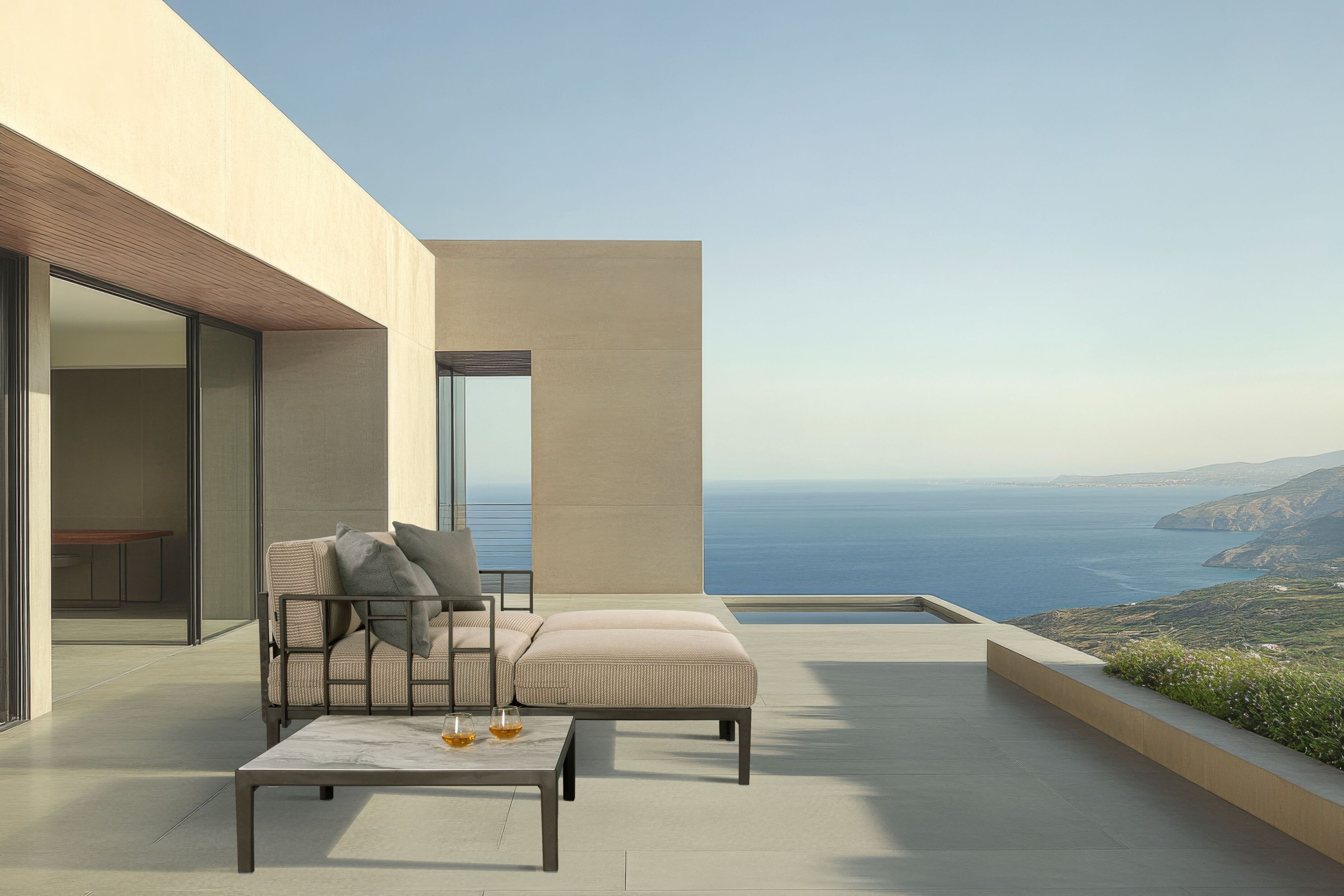 5-местный тканевый секционный диван GABER Enjoy ARCH-00029072 - Вид №8