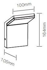 BENEITO FAURE Алюминиевый светодиодный уличный настенный светильник sun-id-1433052 - Вид №4