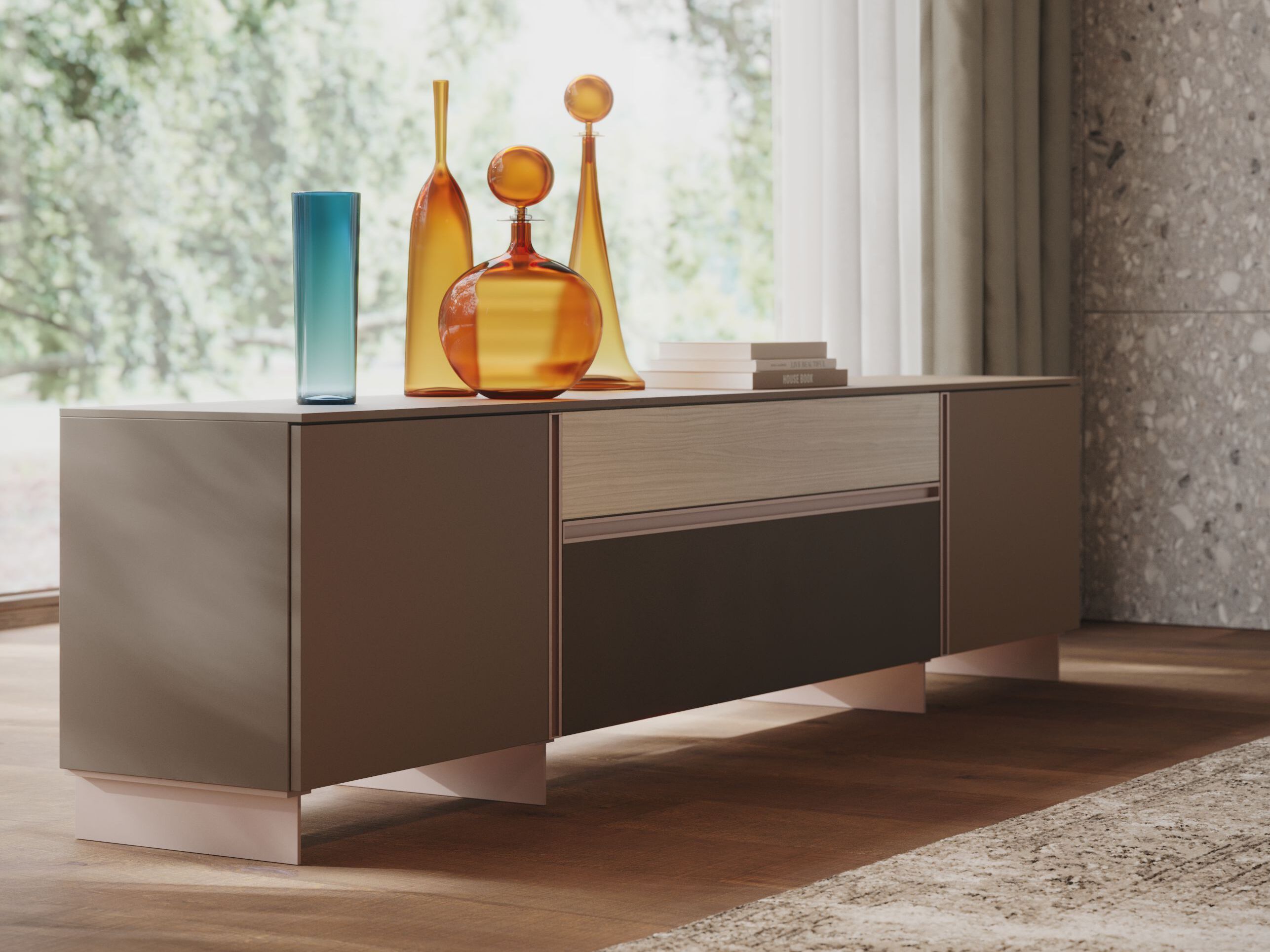 Оборудованная стена Giessegi день за днем ARCH-00046843 - Вид №1