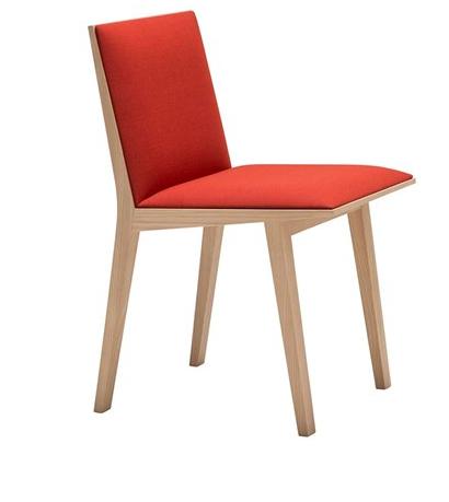 Andreu World Мягкий стул ясень Moody Si1260 - Вид №7