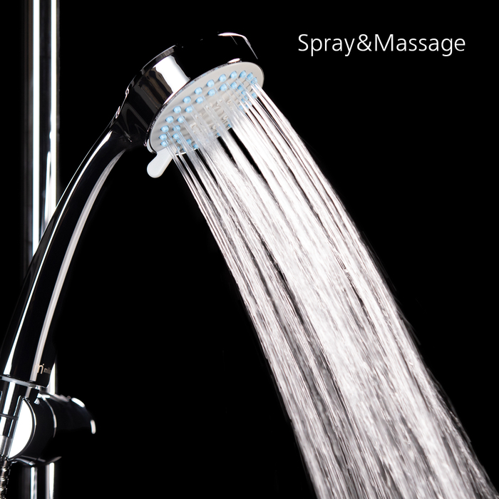 0403F76M18 Лейка для душа 3F D 76мм 040 Milardo Hand Shower  - Вид №6