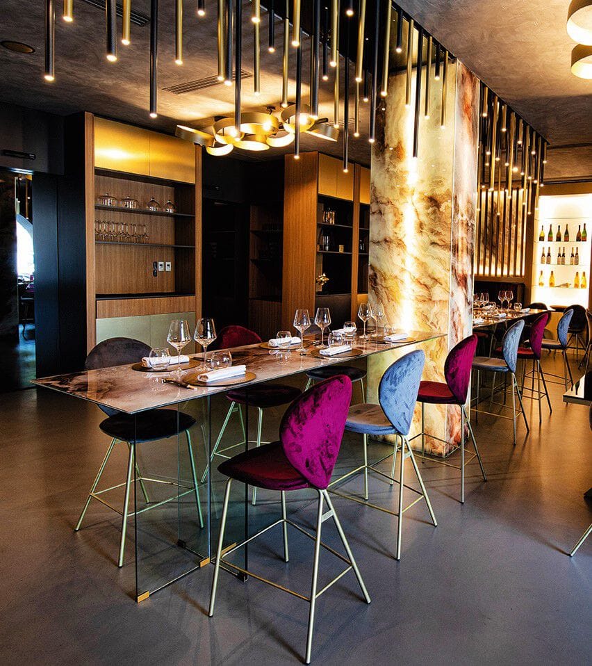 Мягкий стул со спинкой RIFLESSI ARCH-00111819 - Вид №2