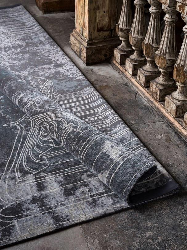 Tapis Rouge Прямоугольный коврик ручной работы La scala Tr1244 - Вид №1