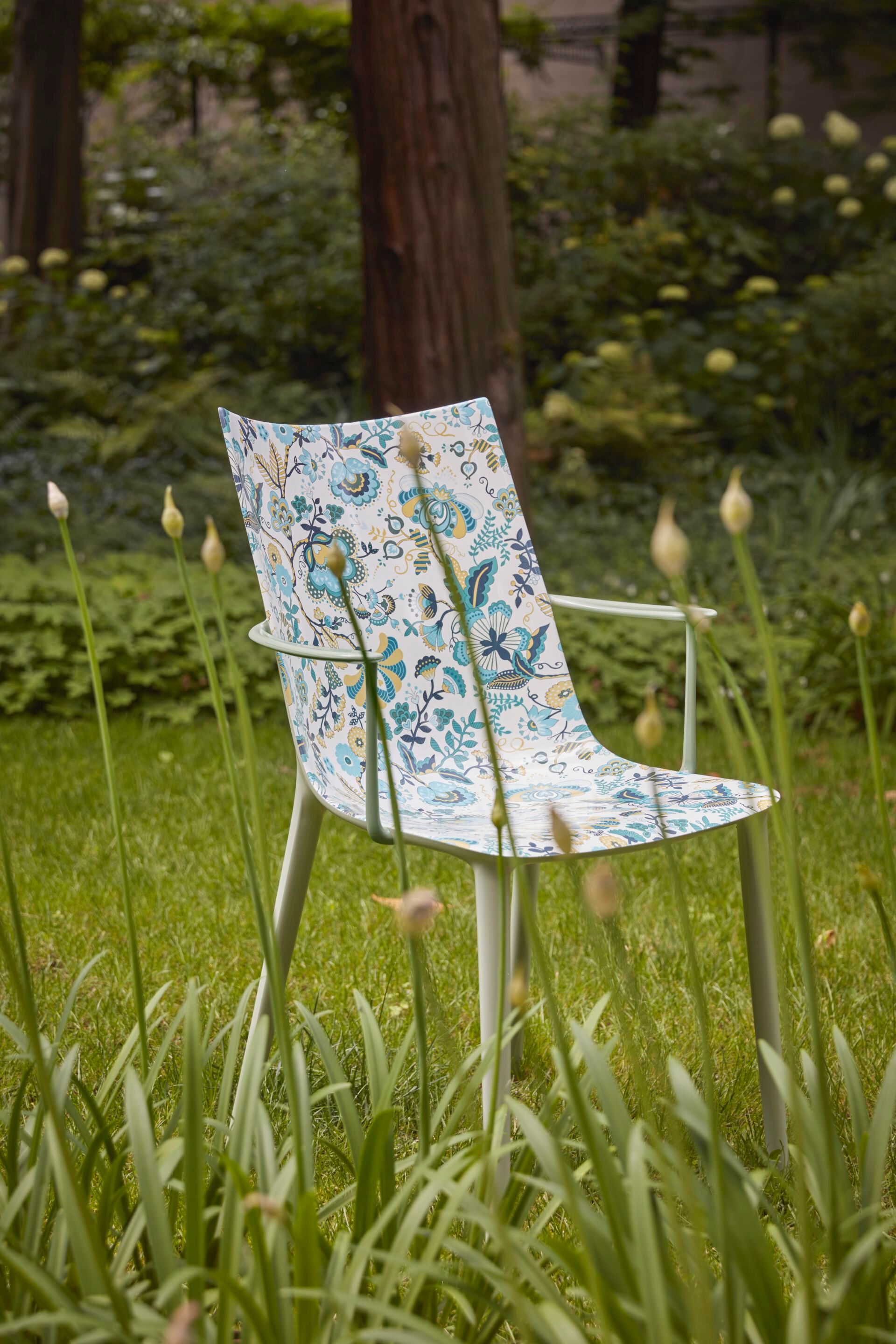 Тканевый стул с подлокотниками Kartell H. H. H ARCH-00109899 - Вид №6