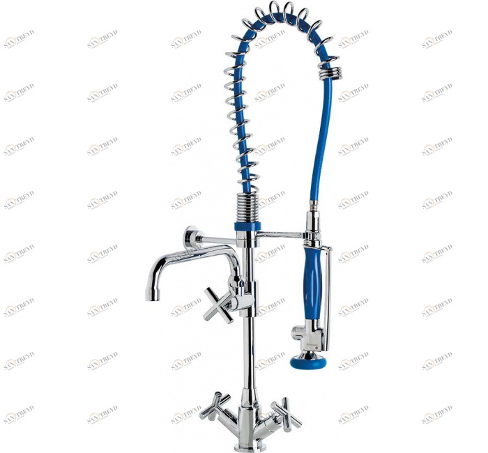 GENEBRE 1814 04 ПРЕДВАРИТЕЛЬНОЕ ОПОЛАСЛЕНИЕ КОЛОННЫ С СМЕСИТЕЛЕМ И РАЗЪЕМОМ ДЛЯ Раковины 