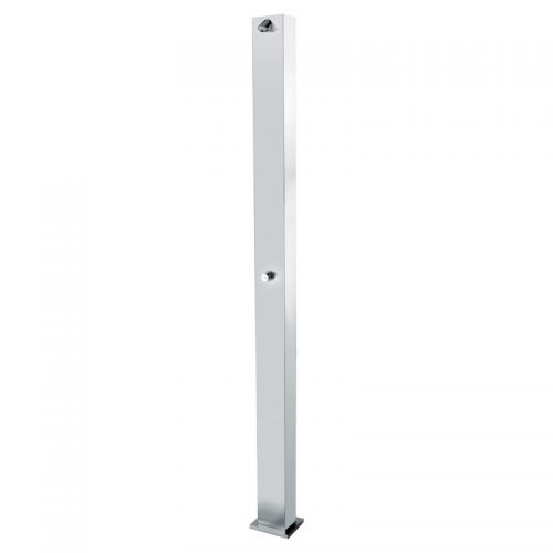 9220 Idral Душевая стойка из нержавеющей стали с самозакрывающимся краном с одной кнопкой 