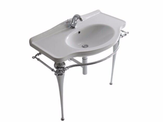 Консольный умывальник с держателем для полотенец Galassia ETHOS ARCH-00115054