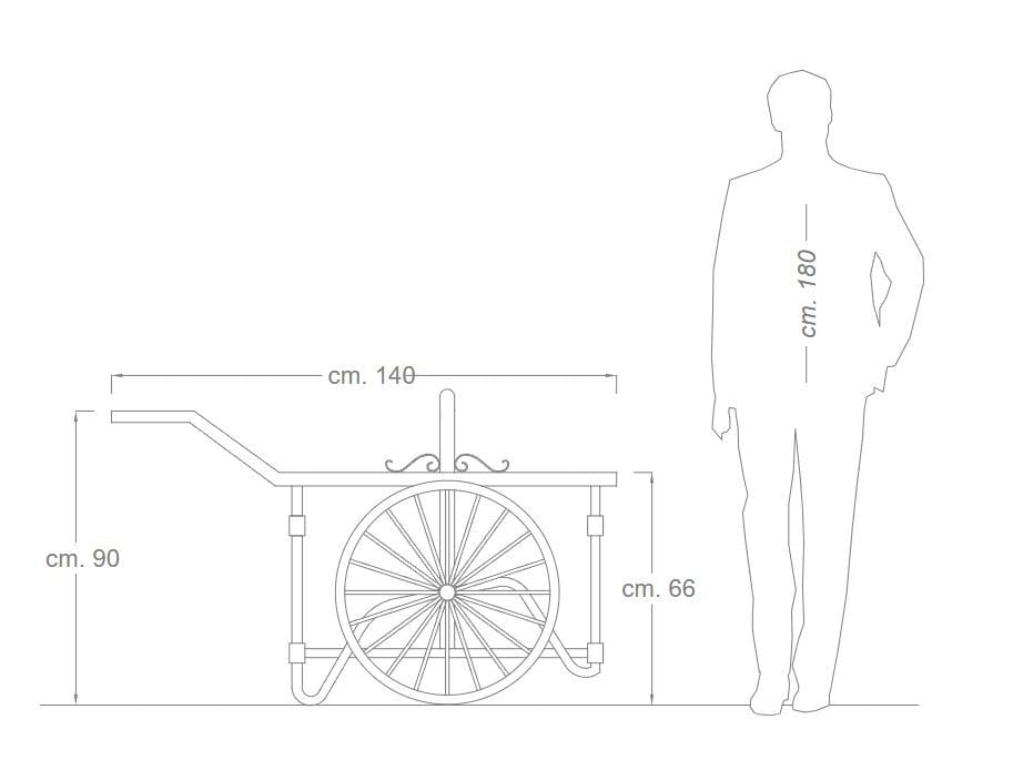Экологичная тележка оператора DIMCAR MARATEA ARCH-00148913 - Вид №1