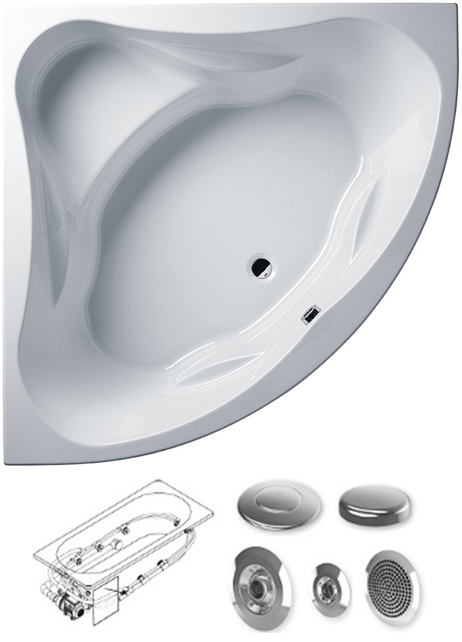 BC3500500000000_hit1 Ванна Riho Neo Santreyd - Вид №2