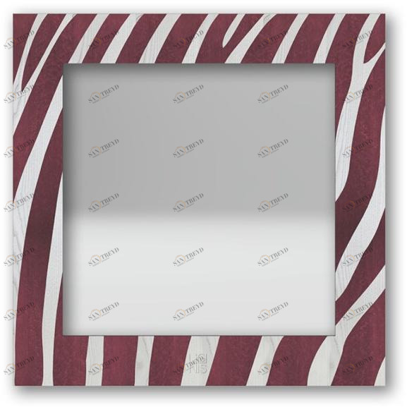 LIGNIS® Квадратное настенное зеркало в раме Dolcevita animalier 12.018